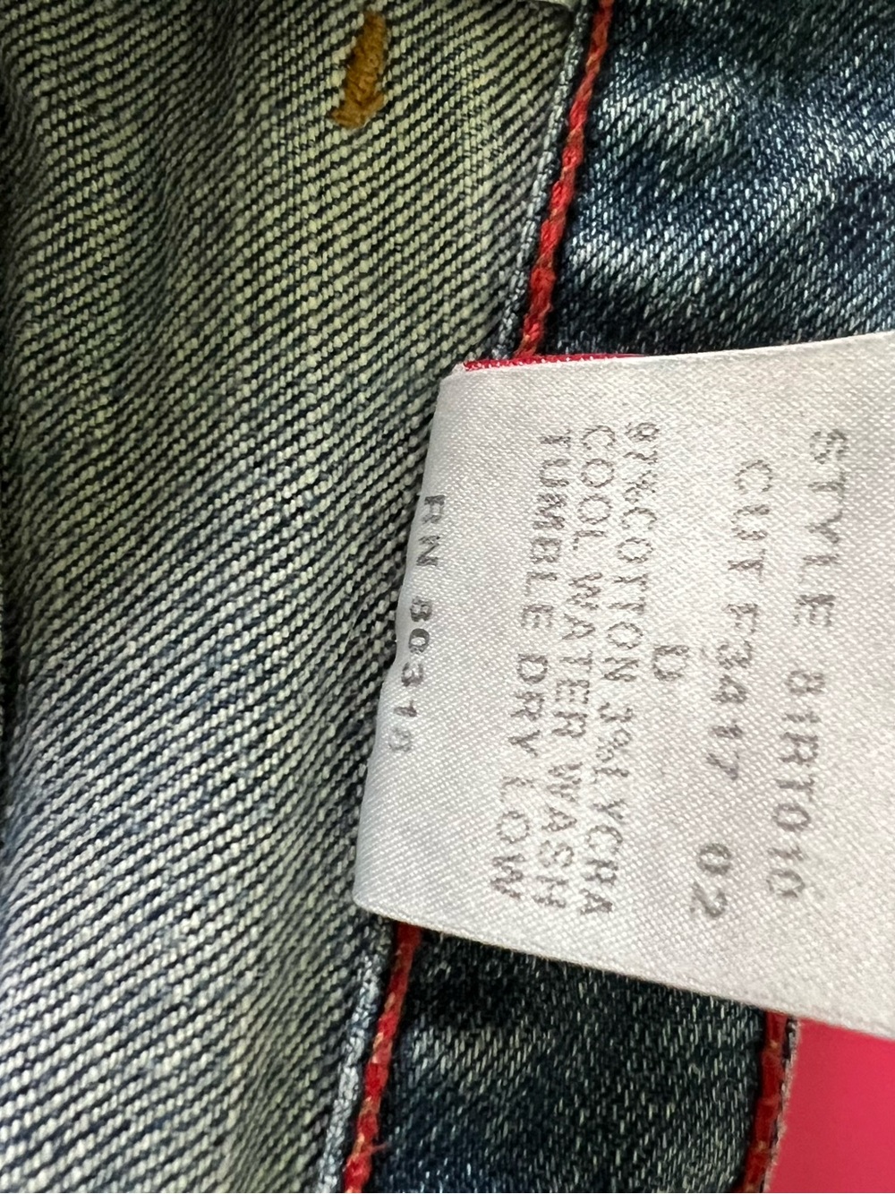 Lucky Brand Dungarees Bootcut Jeans sz 30/10 - Picture 11 of 11